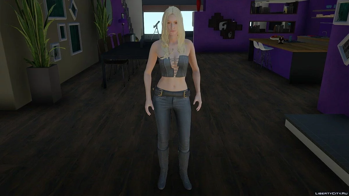 Триш из Devil May Cry 5 / GTA San Andreas