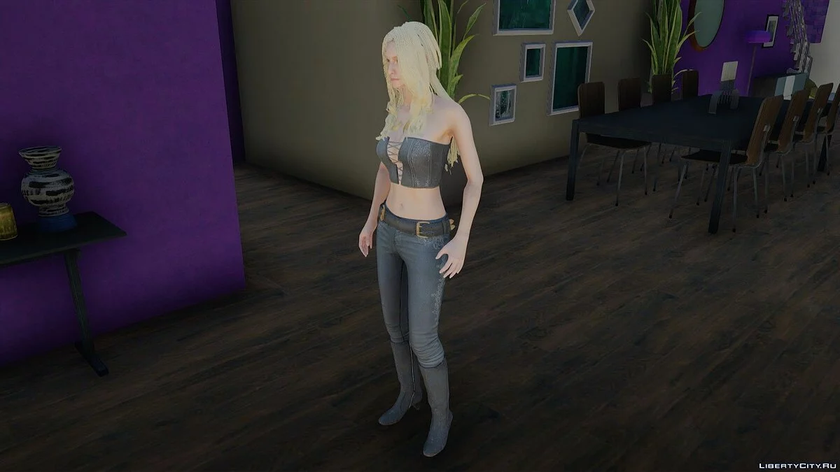 Триш из Devil May Cry 5 / GTA San Andreas