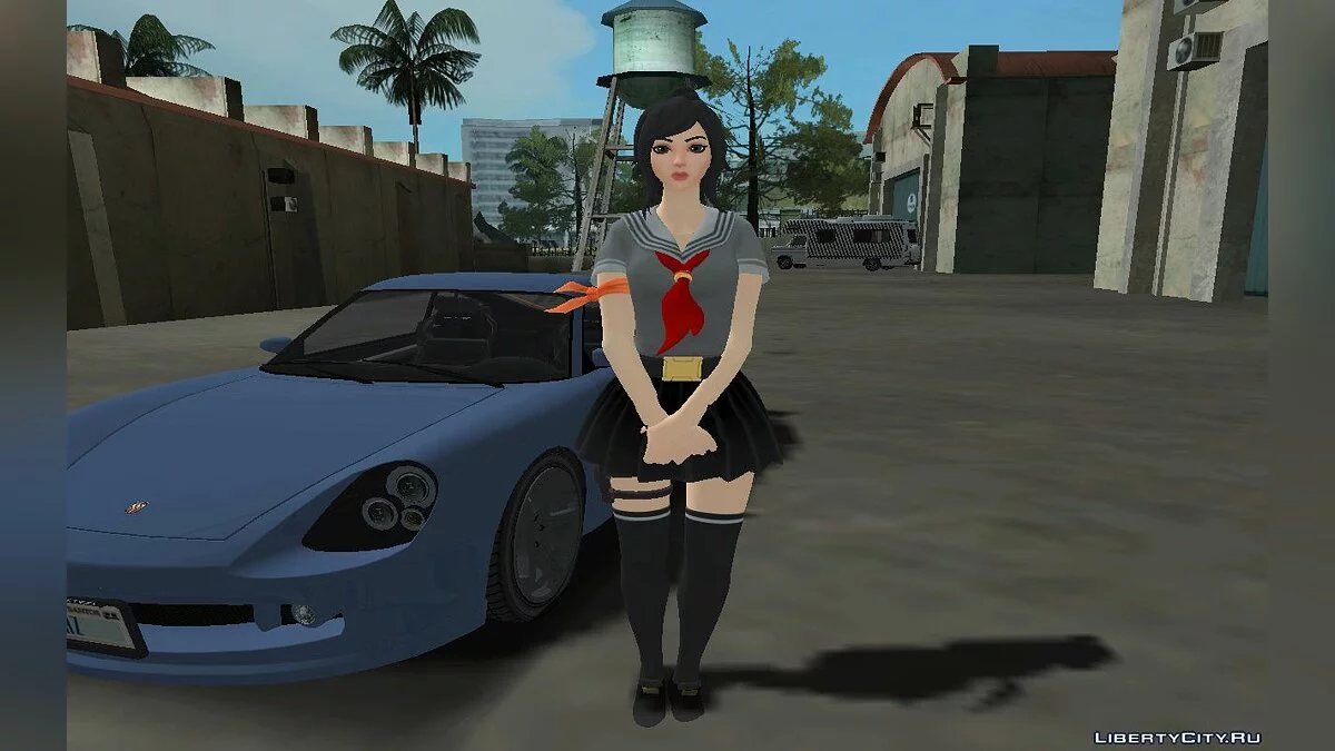 Tsuki из Fortnite / GTA San Andreas