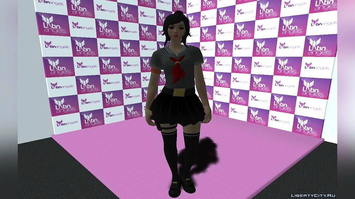 Tsuki из Fortnite / GTA San Andreas