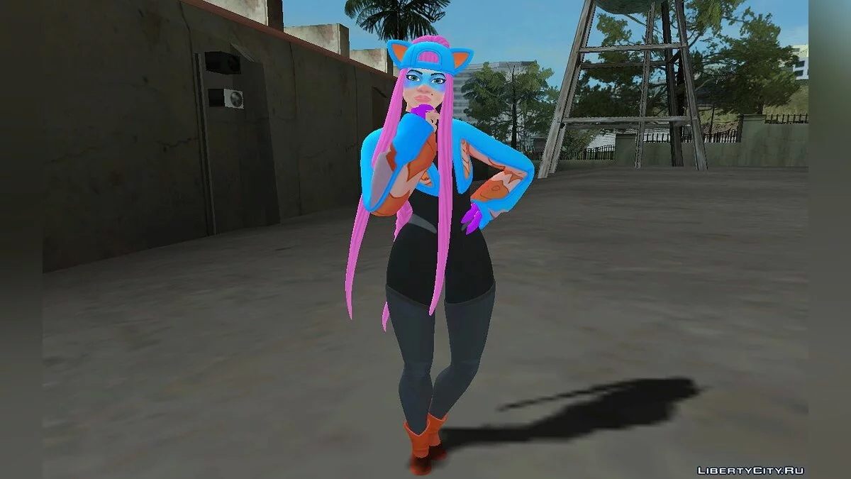 Alli из Fortnite / GTA San Andreas