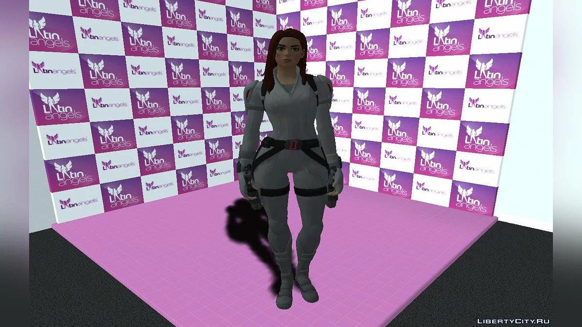 Black Widow White Suit из Fortnite / GTA San Andreas