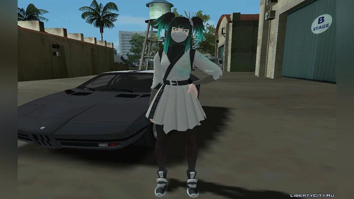Charlotte из Fortnite / GTA San Andreas