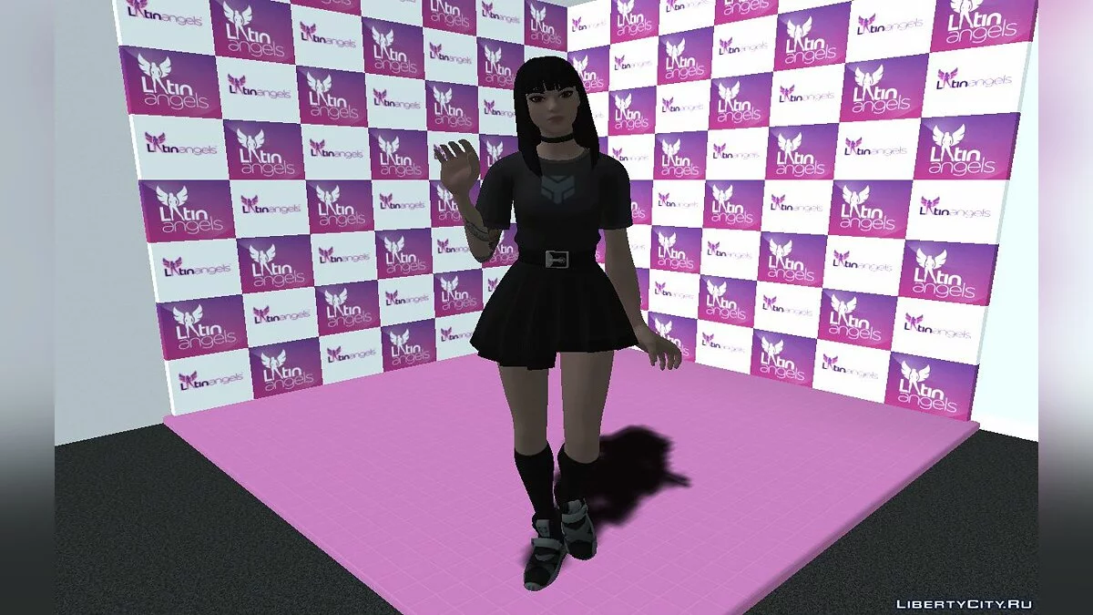 Charlotte из Fortnite / GTA San Andreas
