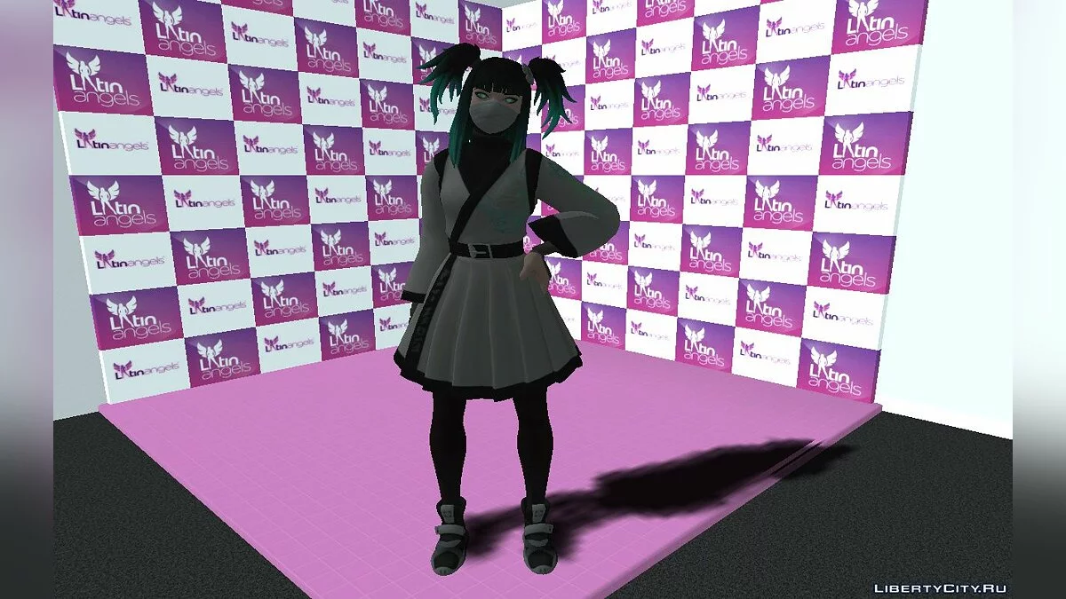 Charlotte из Fortnite / GTA San Andreas