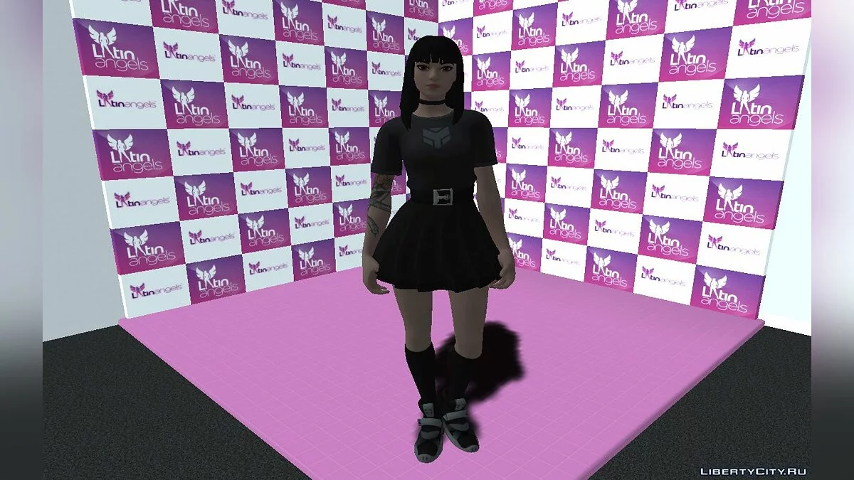 Charlotte из Fortnite / GTA San Andreas