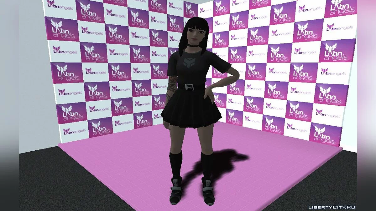 Charlotte из Fortnite / GTA San Andreas
