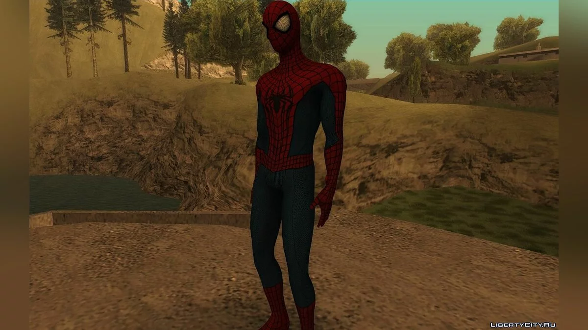 Человек-паук из The Amazing Spider-Man 2 / GTA San Andreas