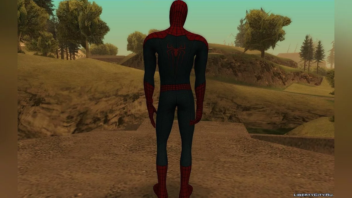 Человек-паук из The Amazing Spider-Man 2 / GTA San Andreas