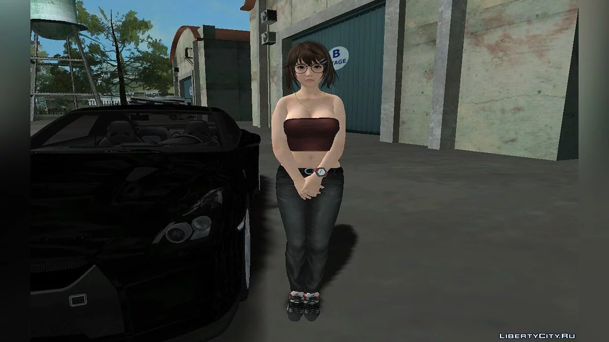 Цукуши в повседневной одежде / GTA San Andreas