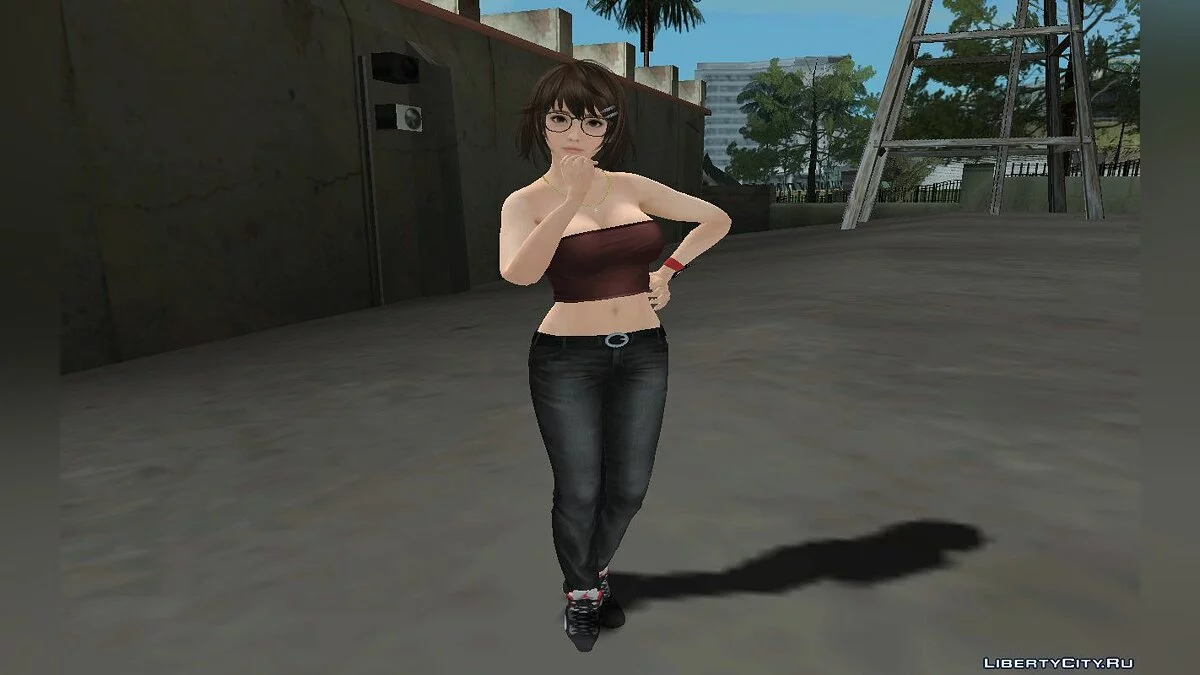 Цукуши в повседневной одежде / GTA San Andreas