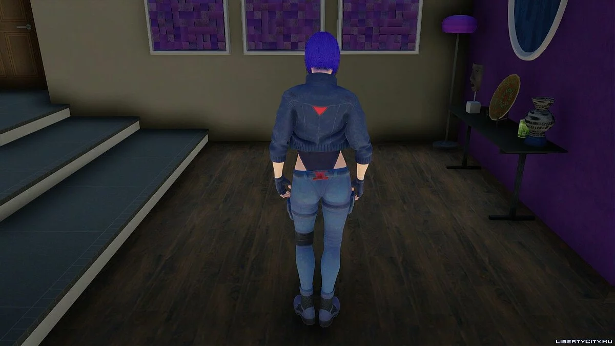 Джилл Combat Meshmod / GTA San Andreas