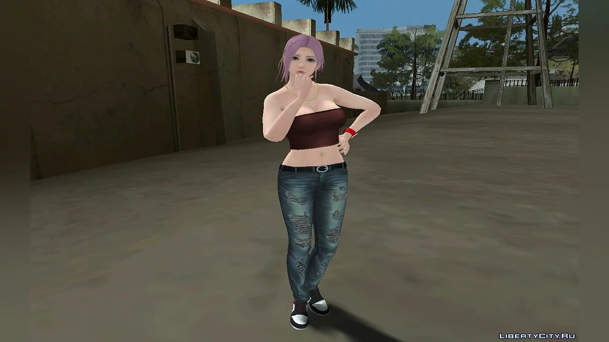 Элис в повседневной одежде / GTA San Andreas