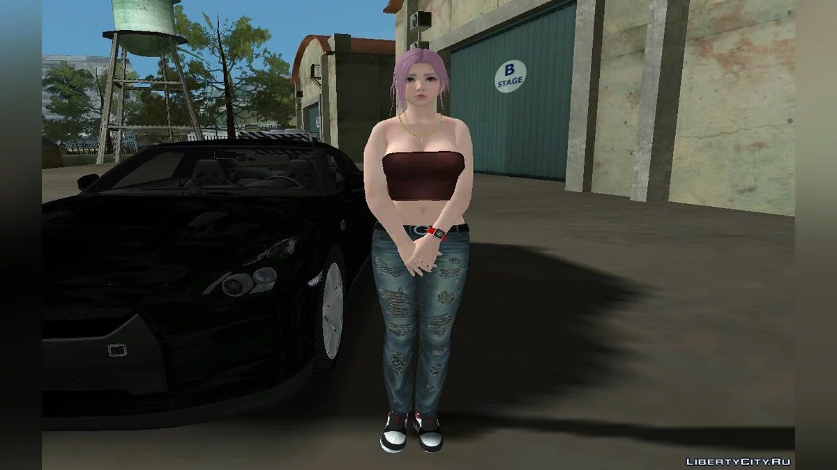 Элис в повседневной одежде / GTA San Andreas