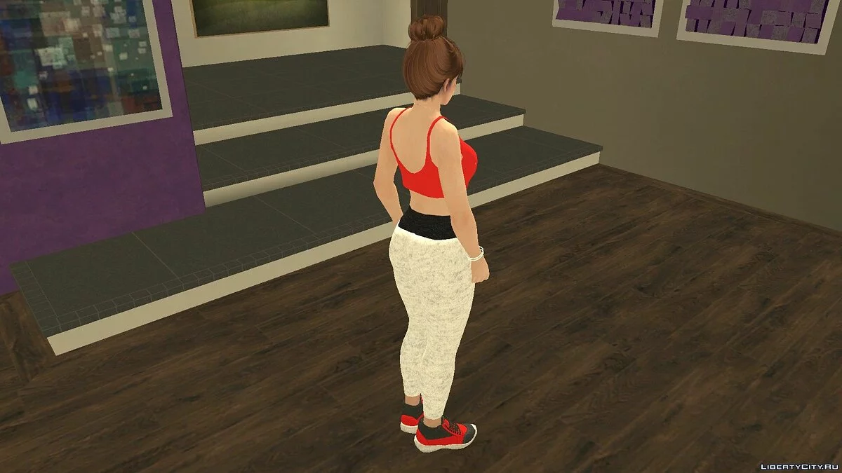 Касуми в повседневной одежде v10 / GTA San Andreas