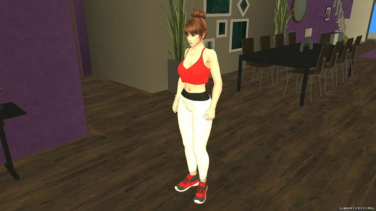 Касуми в повседневной одежде v10 / GTA San Andreas
