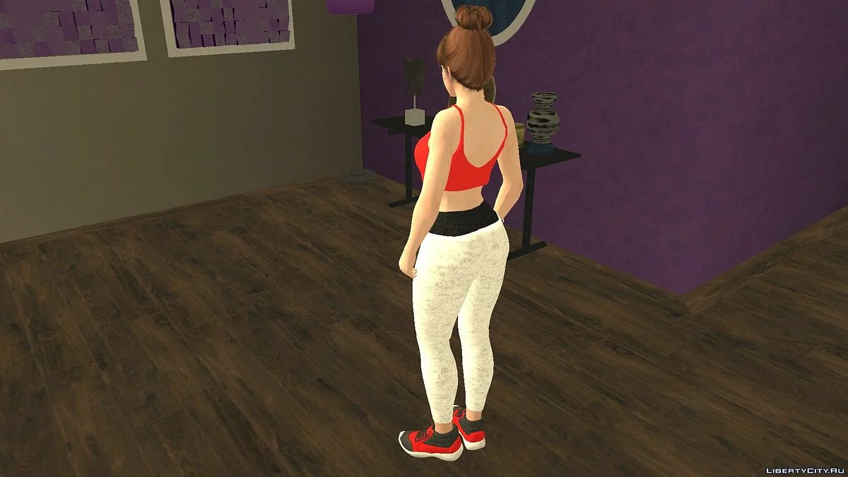 Касуми в повседневной одежде v10 / GTA San Andreas