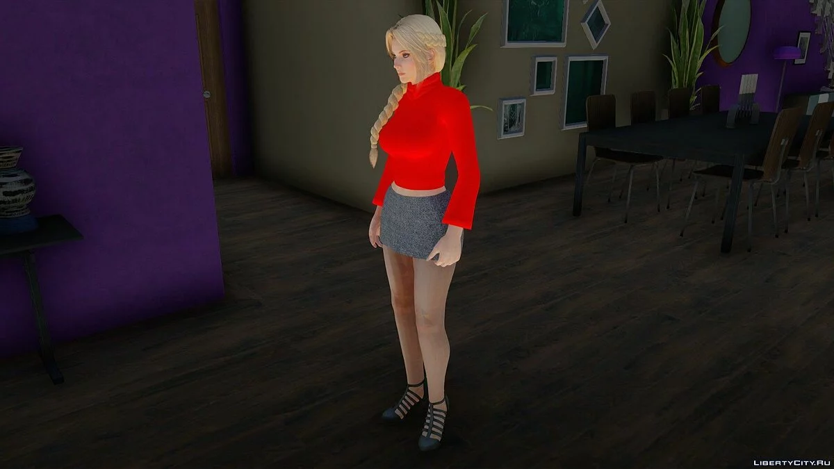 Хелена Дуглас в повседневной одежде v6 / GTA San Andreas