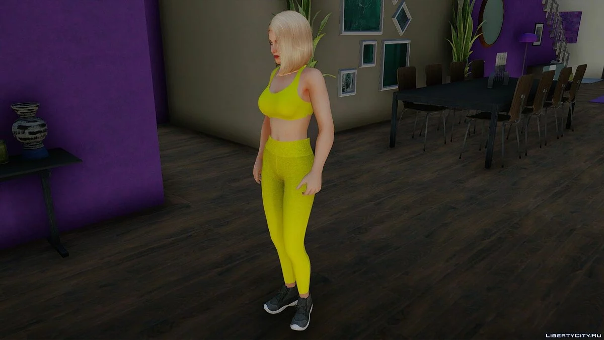 Хелена Дуглас в спортивной одежде / GTA San Andreas