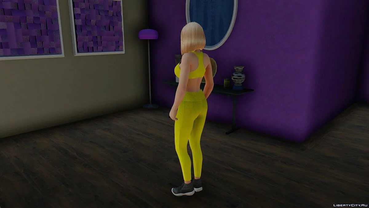 Хелена Дуглас в спортивной одежде / GTA San Andreas