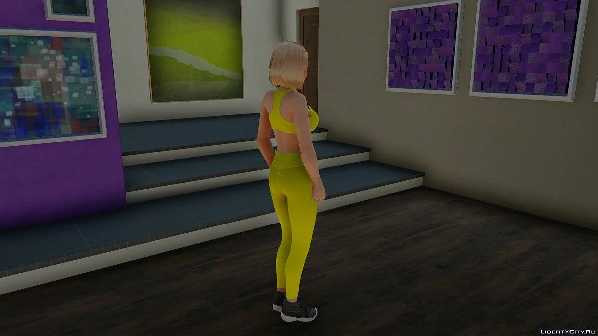 Хелена Дуглас в спортивной одежде / GTA San Andreas