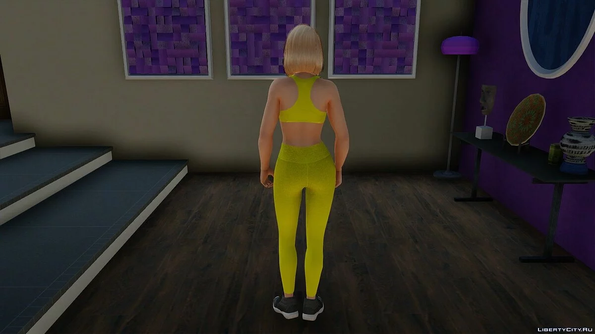 Хелена Дуглас в спортивной одежде / GTA San Andreas