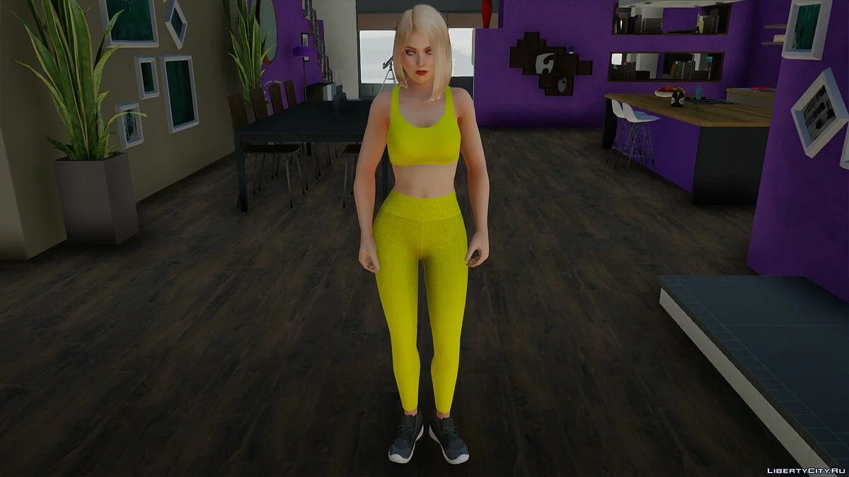 Хелена Дуглас в спортивной одежде / GTA San Andreas