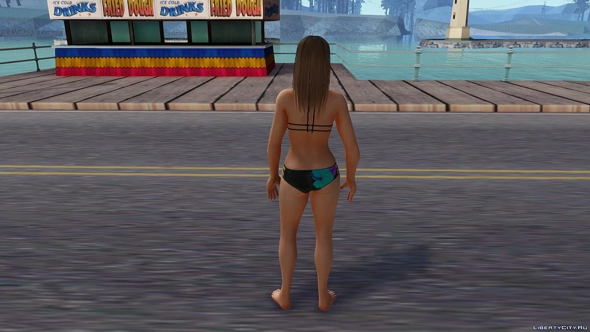 Хитоми в бикини / GTA San Andreas