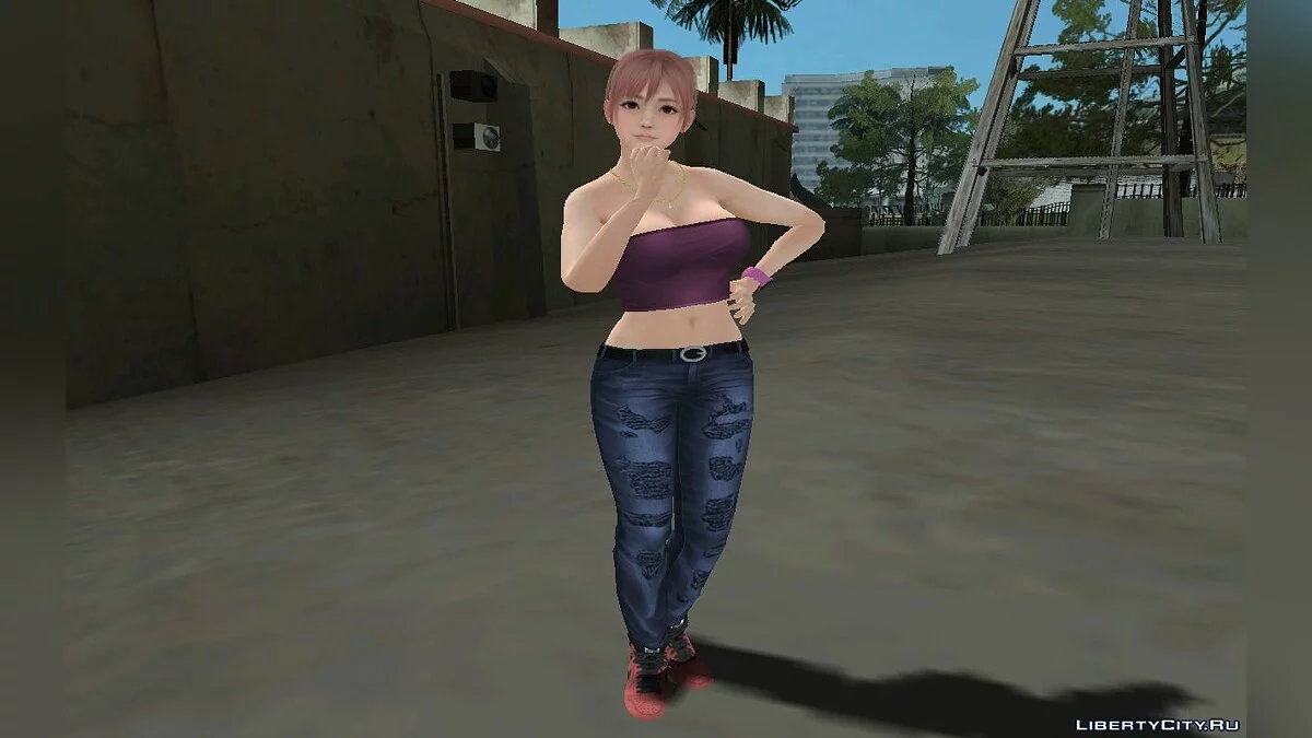 Хонока в повседневной одежде / GTA San Andreas