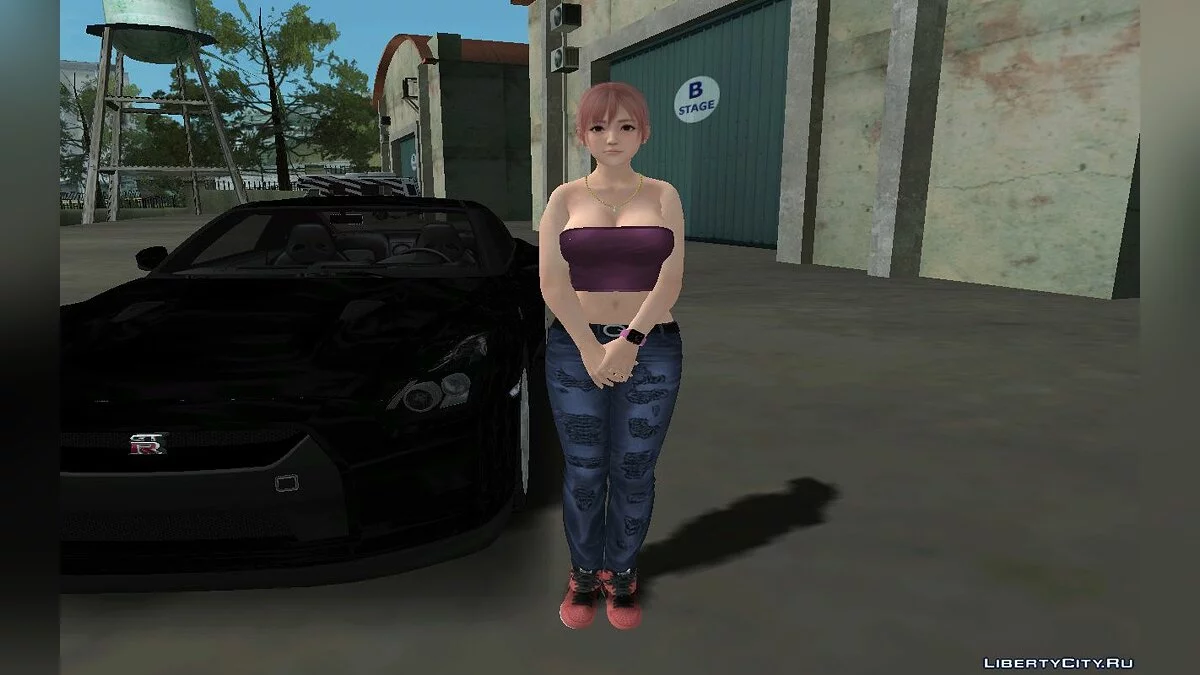 Хонока в повседневной одежде / GTA San Andreas