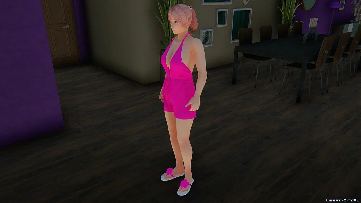 Хонока в повседневном комбинезоне / GTA San Andreas