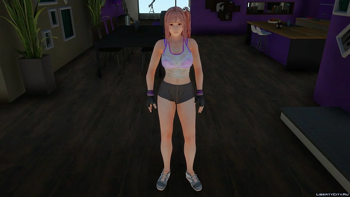 Хонока в спортивной одежде / GTA San Andreas