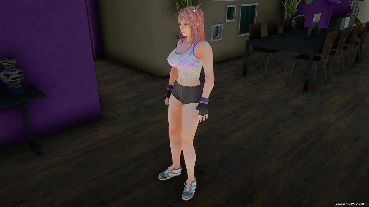 Хонока в спортивной одежде / GTA San Andreas