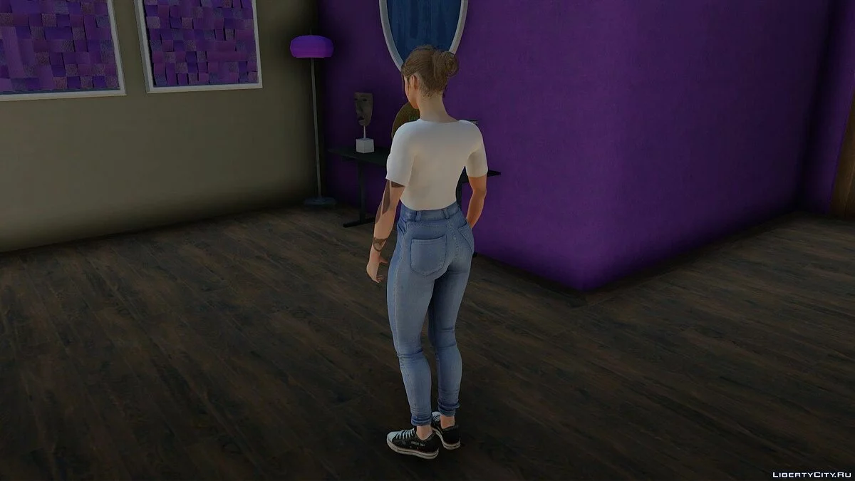 Клэр Редфилд в повседневной одежде / GTA San Andreas