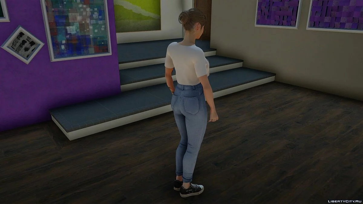Клэр Редфилд в повседневной одежде / GTA San Andreas