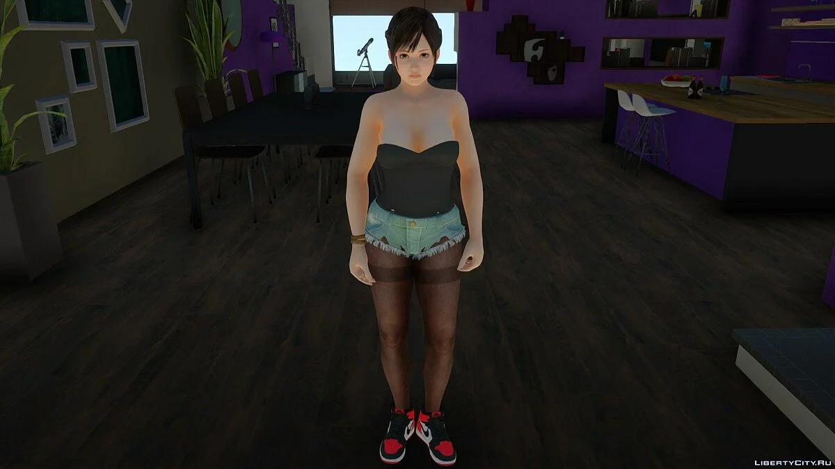 Кокоро в повседневной одежде v6 / GTA San Andreas
