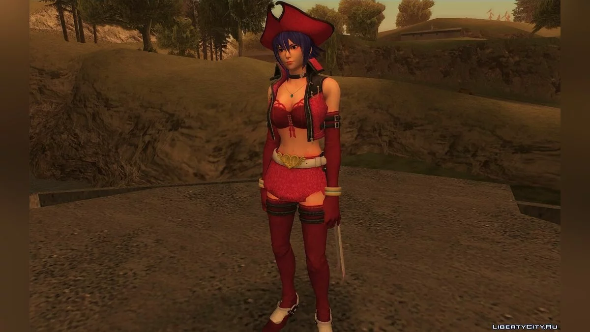 Лав Харт из The King of Fighter XIV  / GTA San Andreas