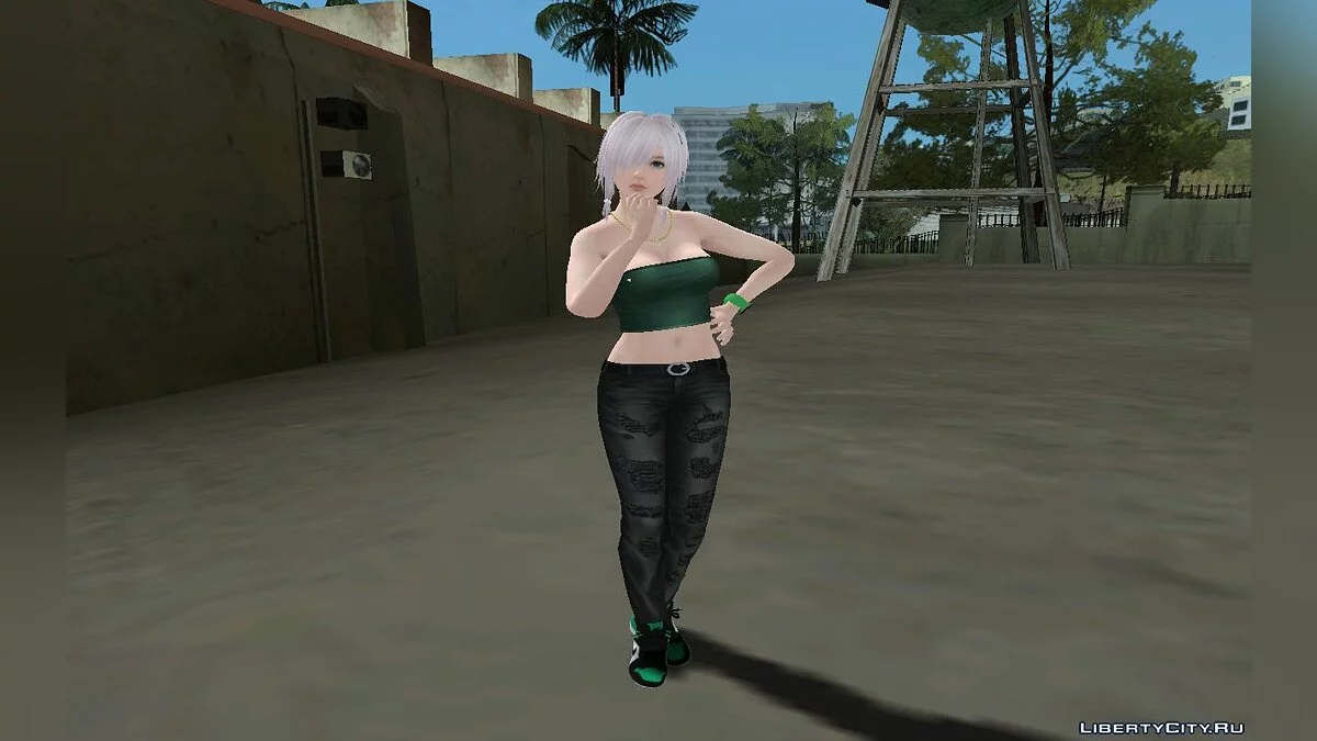 Луна в повседневной одежде / GTA San Andreas