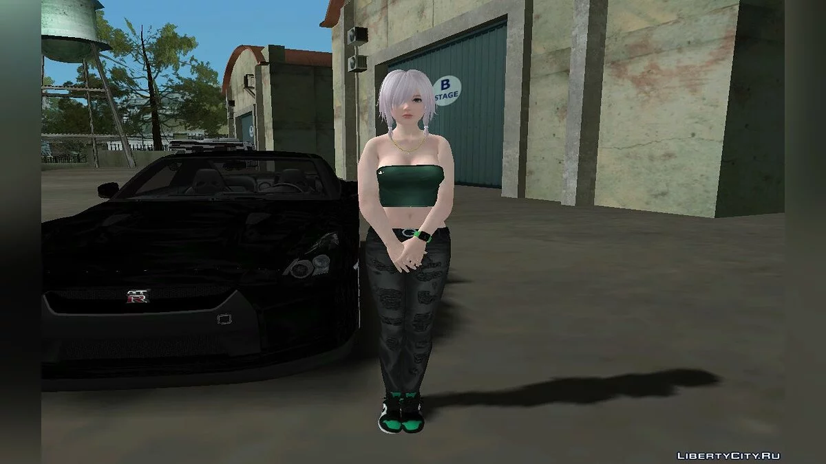 Луна в повседневной одежде / GTA San Andreas