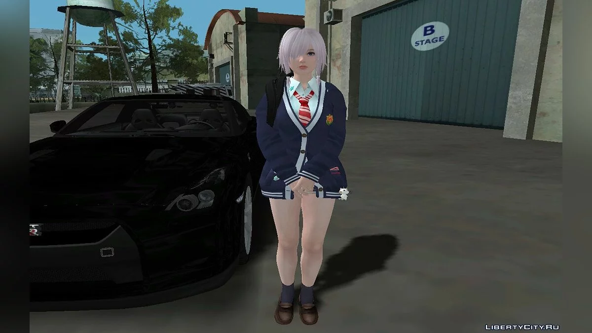 Луна в школьной форме / GTA San Andreas
