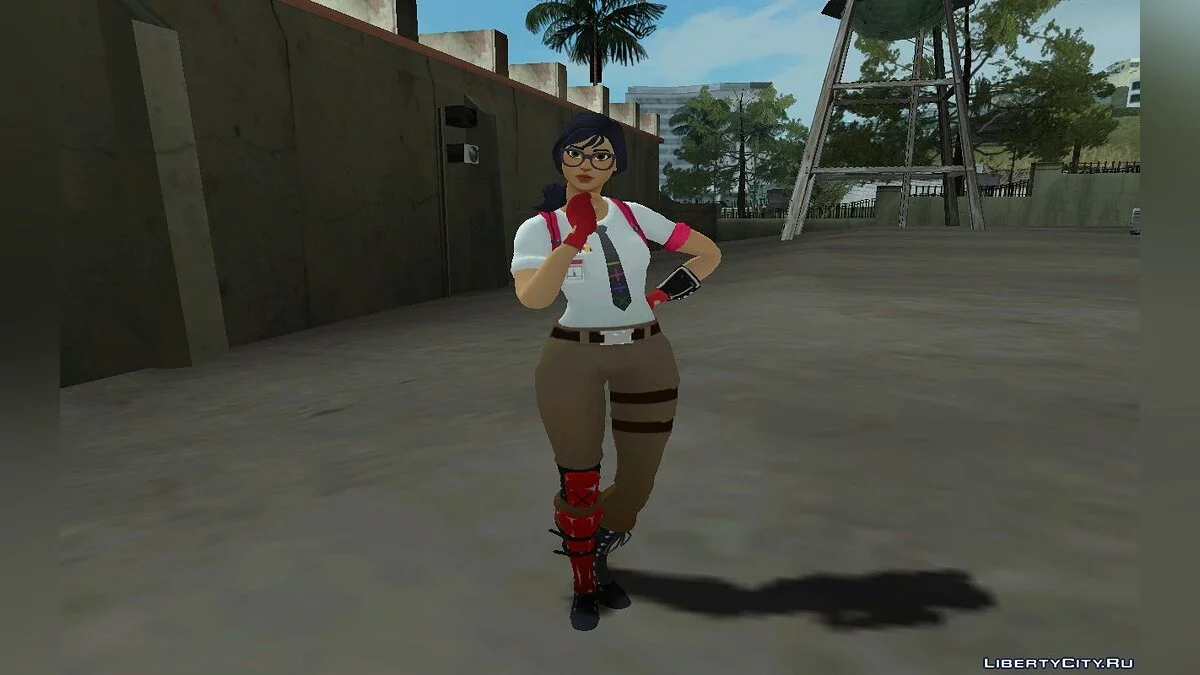 Maven из Fortnite / GTA San Andreas
