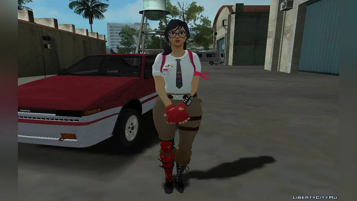 Maven из Fortnite / GTA San Andreas