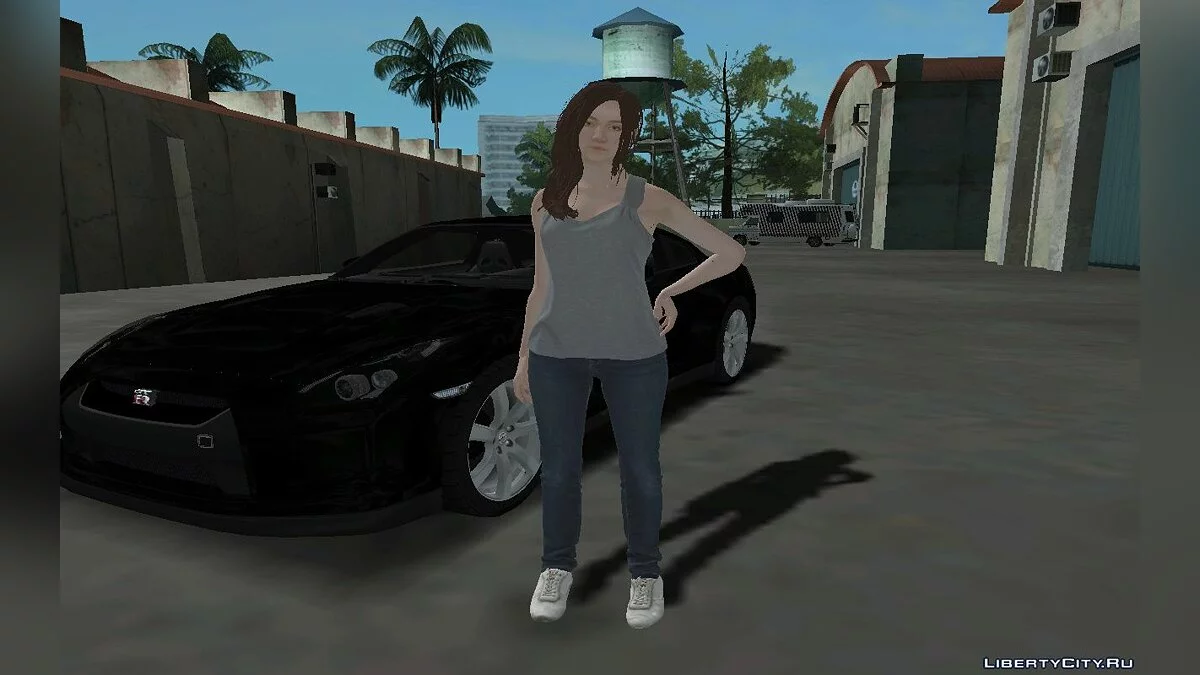 Мия Уинтерс из Resident Evil 8 Winters в повседневной одежде / GTA San Andreas