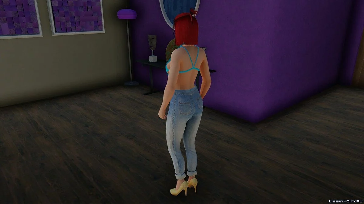 Мила в повседневной одежде v5 / GTA San Andreas