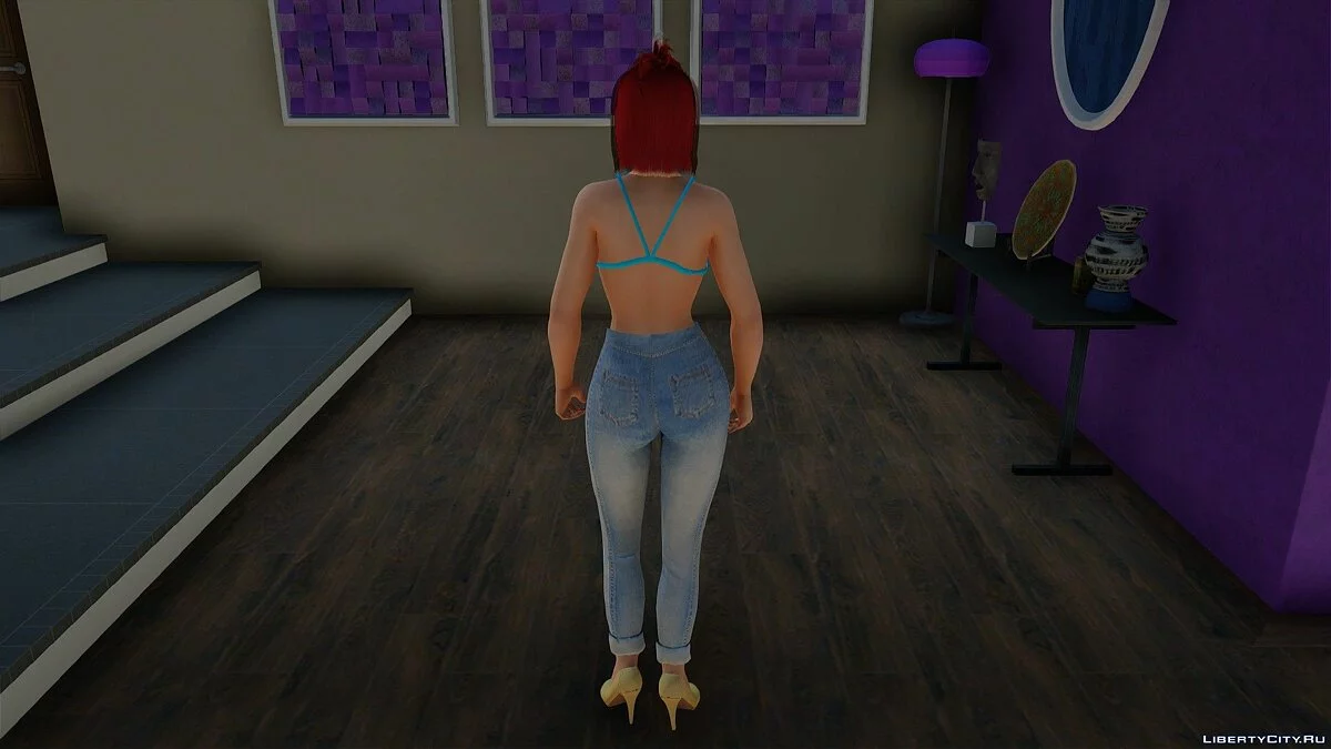 Мила в повседневной одежде v5 / GTA San Andreas