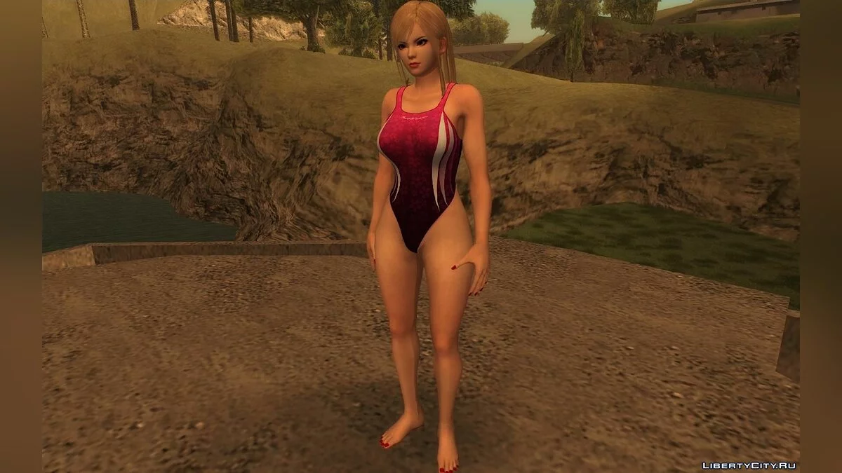 Мэй Ширануи в купальнике / GTA San Andreas
