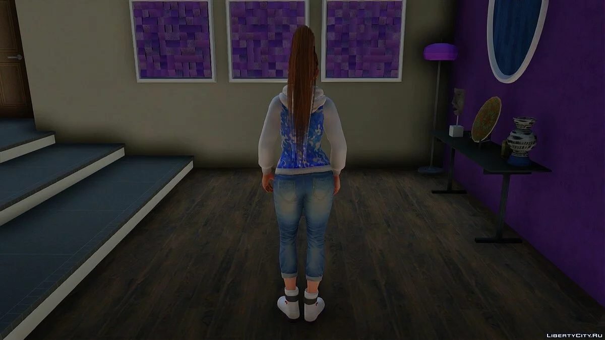 Мэй Ширануи в повседневной одежде v14 / GTA San Andreas