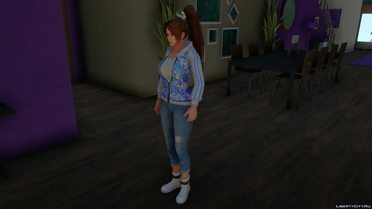 Мэй Ширануи в повседневной одежде v14 / GTA San Andreas