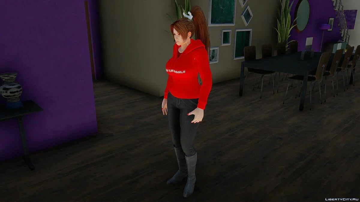 Мэй Ширануи в повседневной одежде / GTA San Andreas