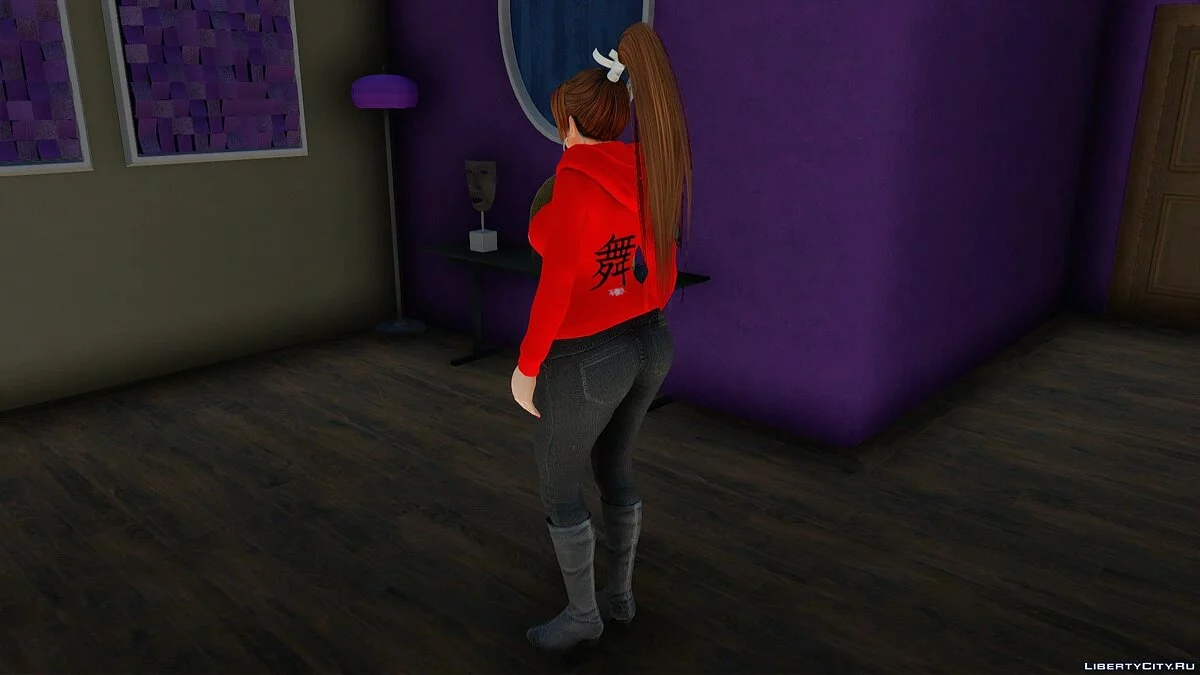 Мэй Ширануи в повседневной одежде / GTA San Andreas